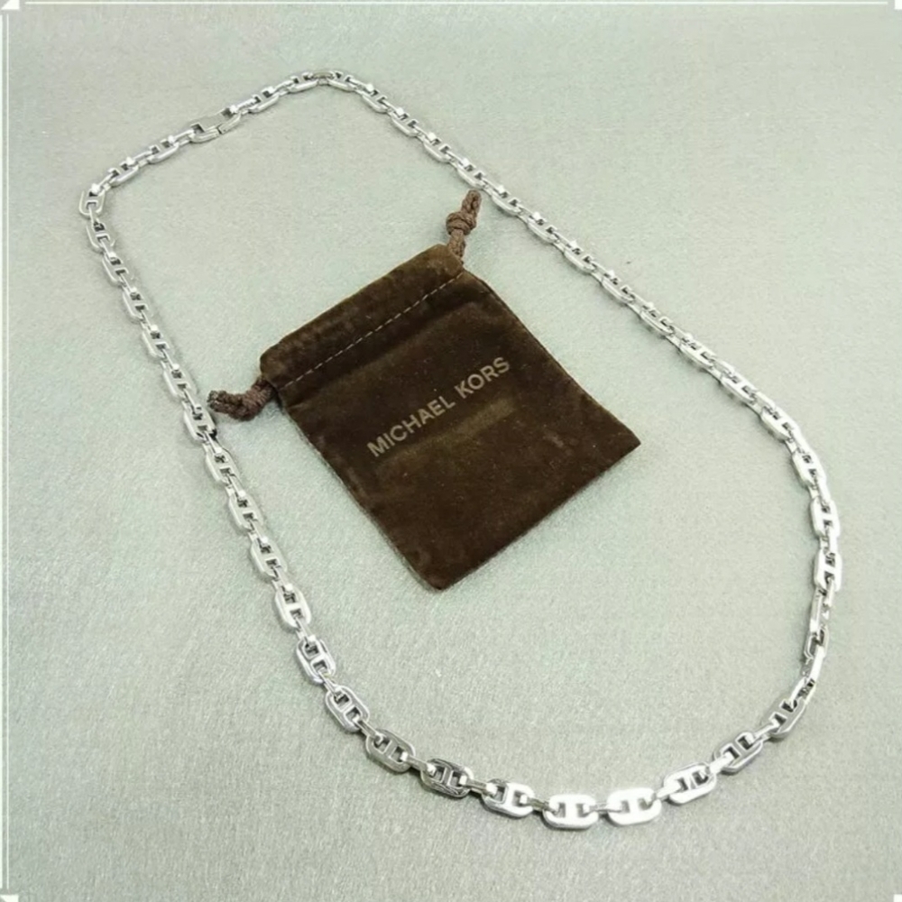 NWT Michael Kors Equestrian Luxury Link Long Neckl